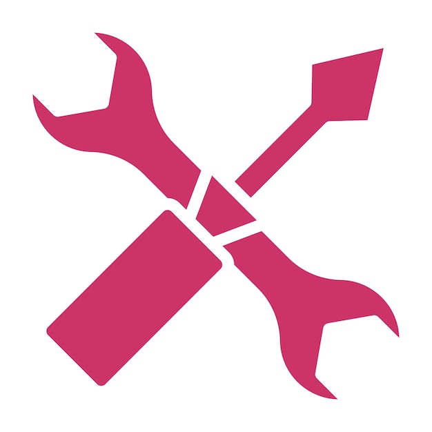 Diseño vectorial herramientas de bricolaje Estilo de icono