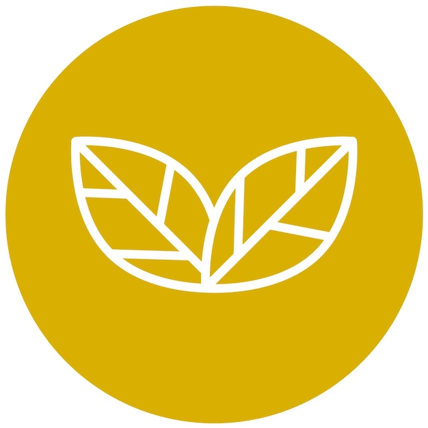 Diseño vectorial de hierbas y especias Estilo de icono