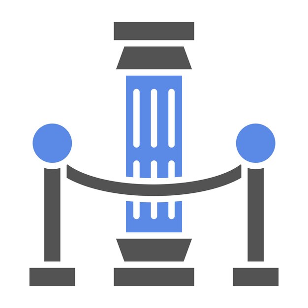 Diseño vectorial Historia de la exposición Estilo del icono