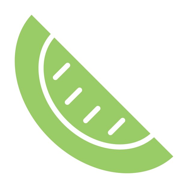 Diseño vectorial Honeydew Estilo de icono de armonía