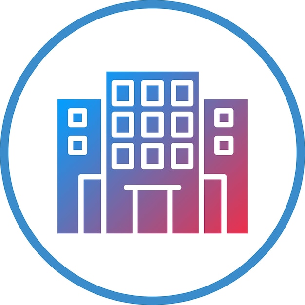 Diseño vectorial Hotel Icon Style
