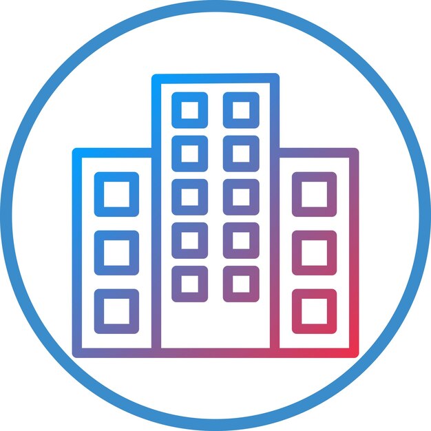 Diseño vectorial Hotel Icon Style