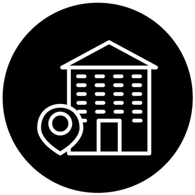 Diseño vectorial Hotel Icon Style