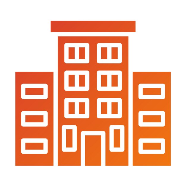 Diseño vectorial Hotel Icon Style