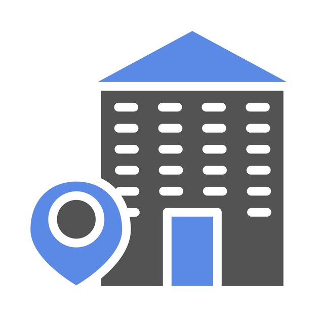 Diseño vectorial Hotel Icon Style