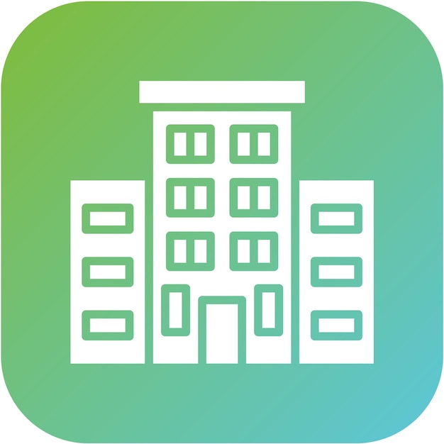 Diseño vectorial Hotel Icon Style