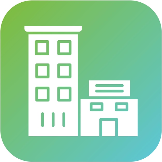 Diseño vectorial Hotel Icon Style