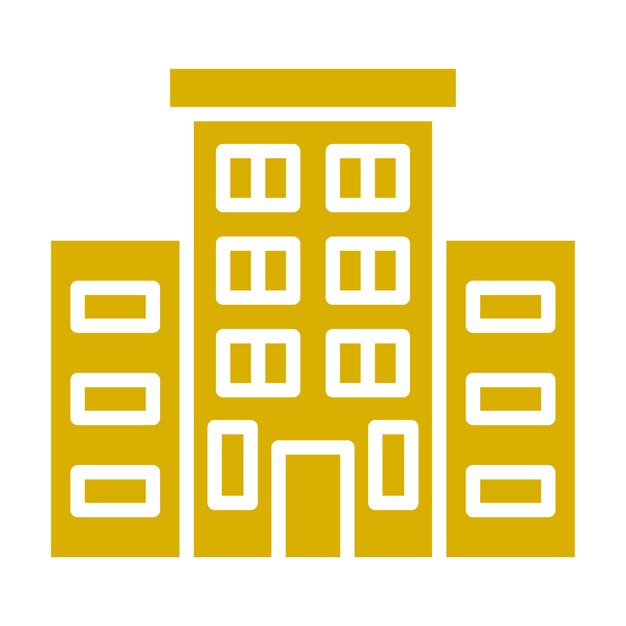 Diseño vectorial Hotel Icon Style