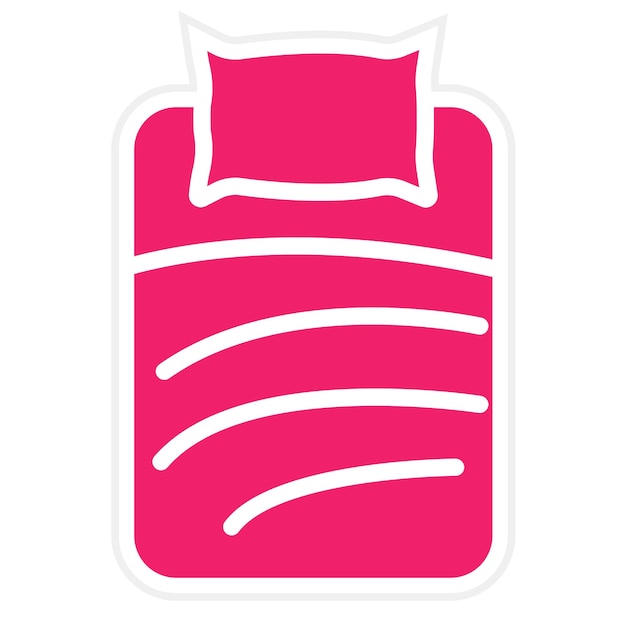 Diseño vectorial del icono del confortador de seda