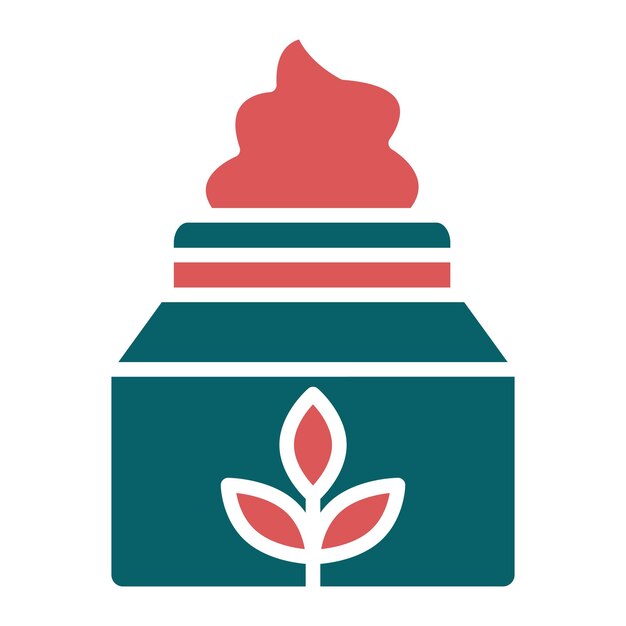 Diseño vectorial de icono de crema de CBD