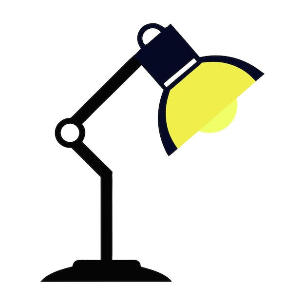 Diseño vectorial del icono de la lámpara
