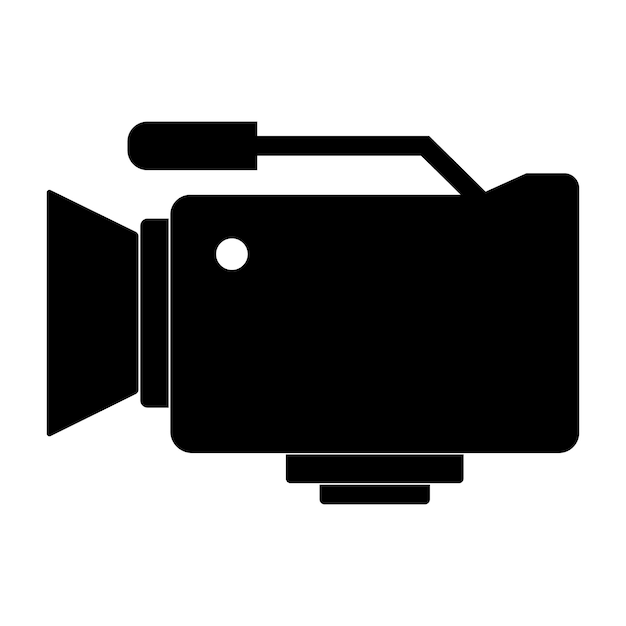 diseño vectorial del icono del logotipo de la cámara
