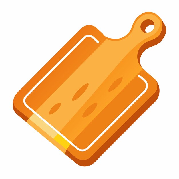 diseño vectorial del icono del logotipo de la tabla de corte de la cocina