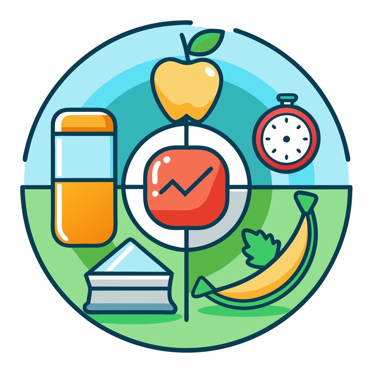 Vector diseño vectorial para el icono de nutrición