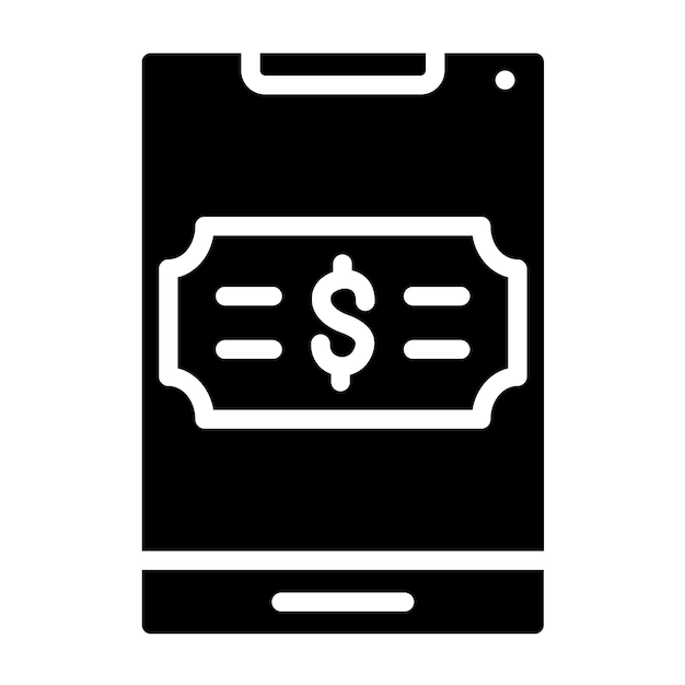 Diseño vectorial del icono de pago Estilo del icono