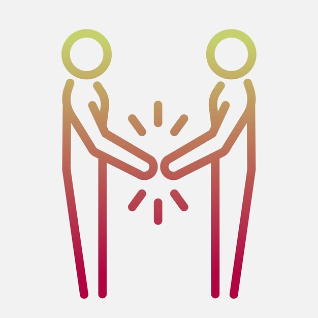 Diseño vectorial de íconos de gestión de negocios