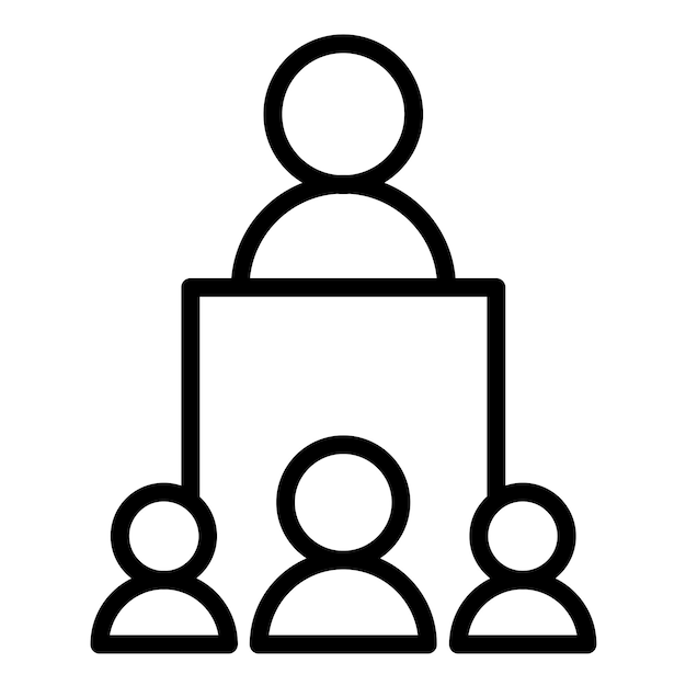 Diseño vectorial de iconos políticos Estilo de icono