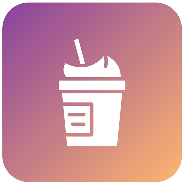 Diseño vectorial de íconos de yogur bajo en grasa