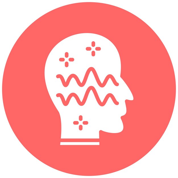 Diseño vectorial Idea Forma de onda Estilo del icono