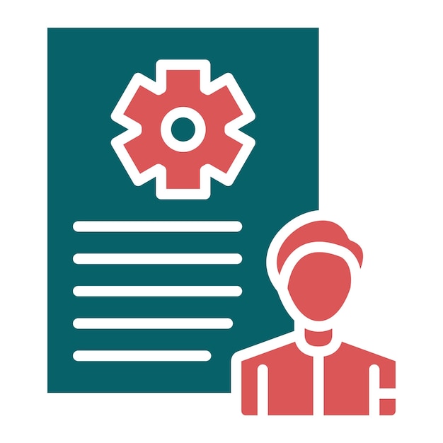 Diseño vectorial De Identificación Estilo del icono