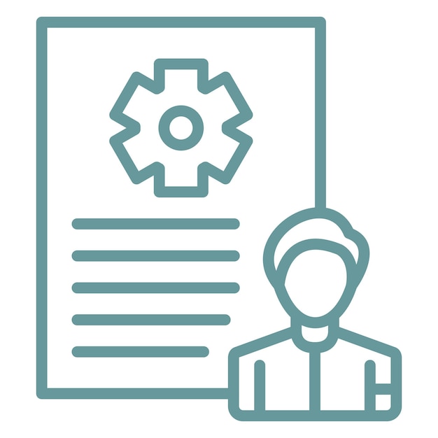 Diseño vectorial De Identificación Estilo del icono