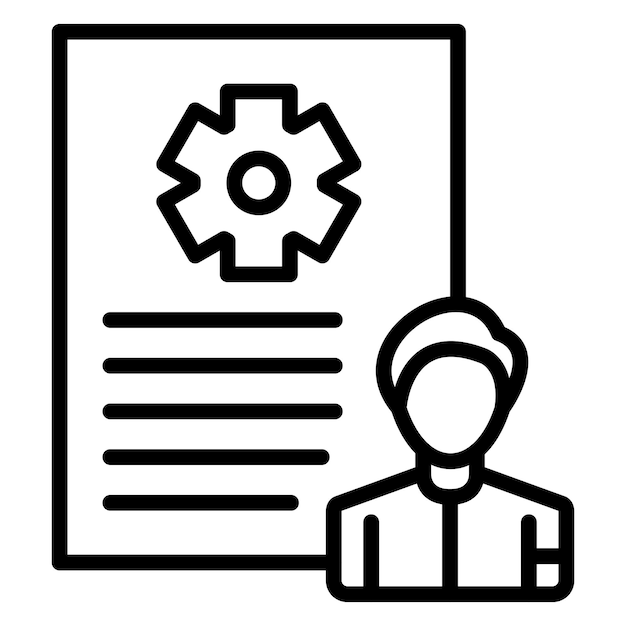 Diseño vectorial De Identificación Estilo del icono