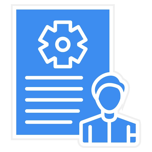 Diseño vectorial De Identificación Estilo del icono