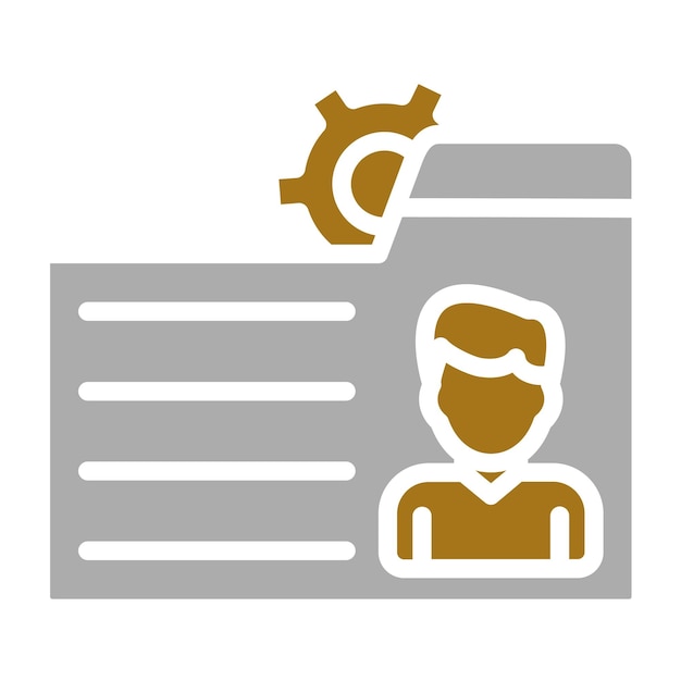 Diseño vectorial De Identificación Estilo del icono
