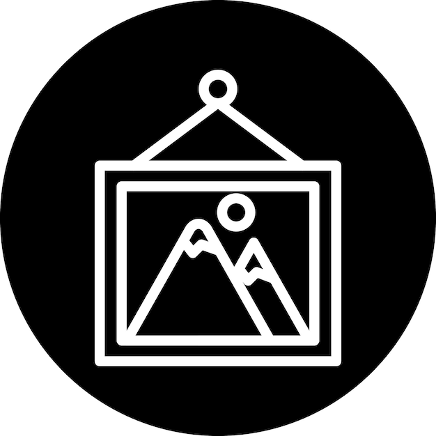 Diseño vectorial de imágenes Estilo del icono del marcador de posición