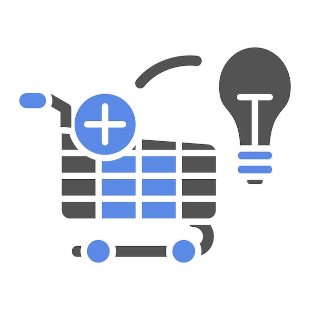 Diseño vectorial Impulso Estilo del icono de compra