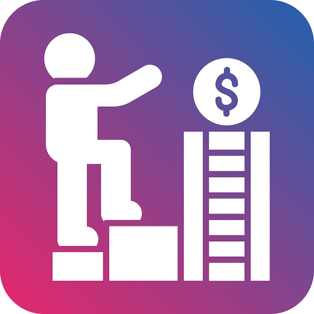 Diseño vectorial Incentivos de motivación Estilo de icono