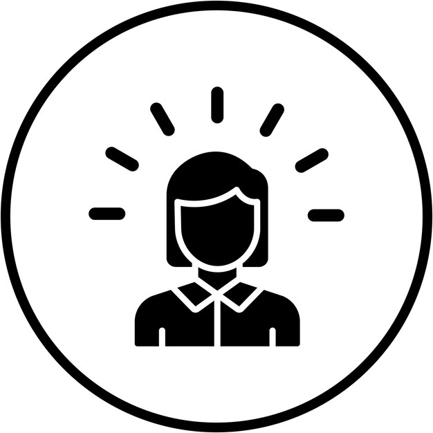 Diseño vectorial Individuos Estilo del icono