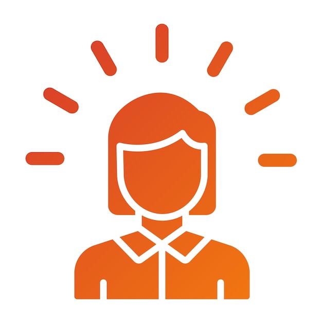Diseño vectorial Individuos Estilo del icono