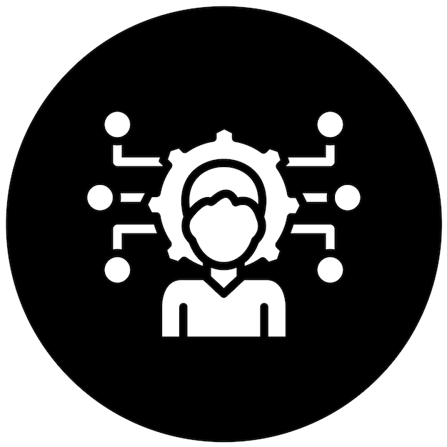 Diseño vectorial de innovación Estilo de icono clave