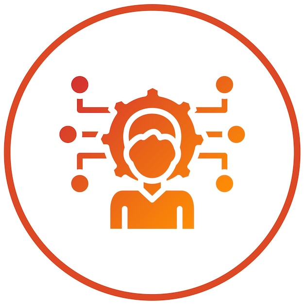 Diseño vectorial de innovación Estilo de icono clave