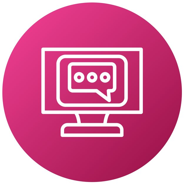 Diseño vectorial Instameet Estilo de icono