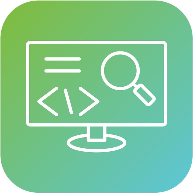 Diseño vectorial Investigación y desarrollo Estilo del icono