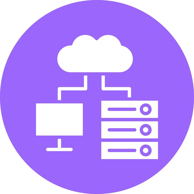 Diseño vectorial Ipaas Estilo de icono