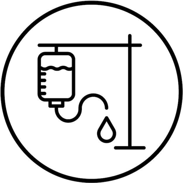 Diseño vectorial IV Estilo del icono de la bolsa y el soporte