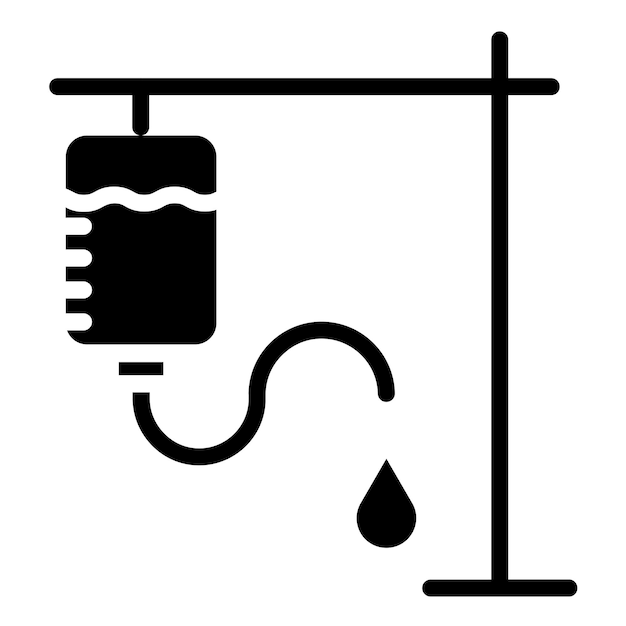 Diseño vectorial IV Estilo del icono de la bolsa y el soporte