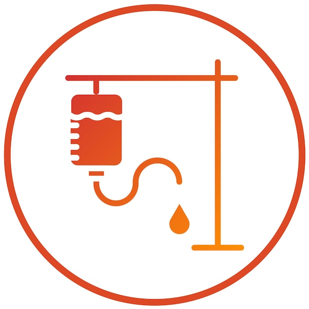 Diseño vectorial IV Estilo del icono de la bolsa y el soporte