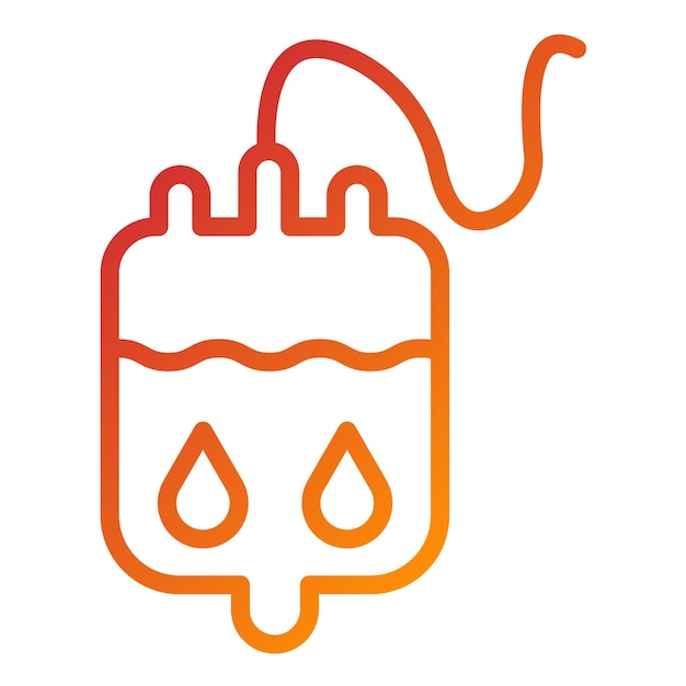 Diseño vectorial IV Estilo del icono de goteo