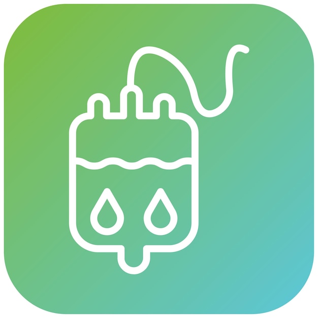Diseño vectorial IV Estilo del icono de goteo