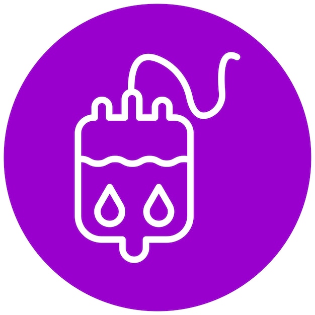 Diseño vectorial IV Estilo del icono de goteo