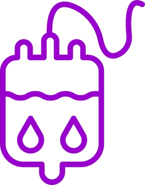 Diseño vectorial IV Estilo del icono de goteo