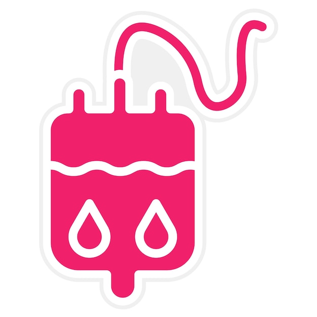 Diseño vectorial IV Estilo del icono de goteo