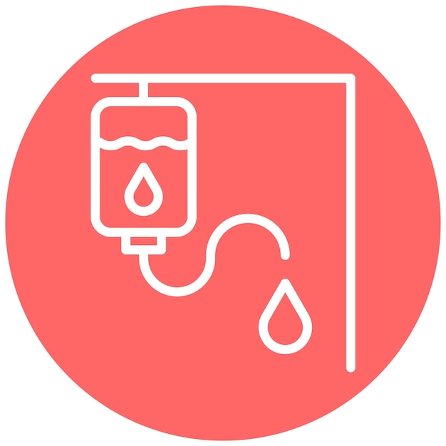 Diseño vectorial IV Estilo del icono de infusión