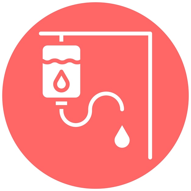 Diseño vectorial IV Estilo del icono de infusión