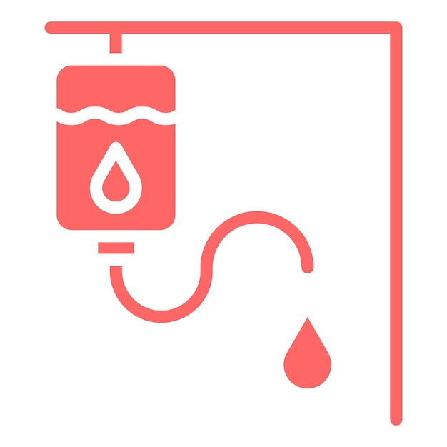 Diseño vectorial IV Estilo del icono de infusión