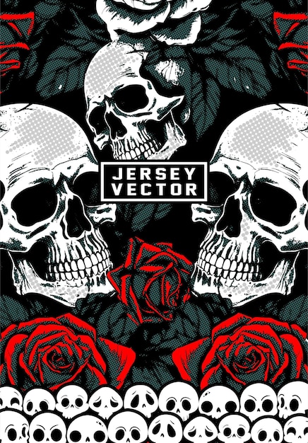 Diseño vectorial del jersey